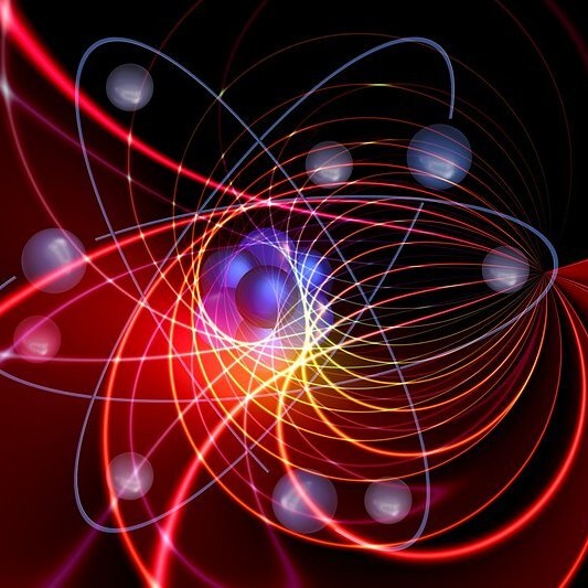 Picture of an atom